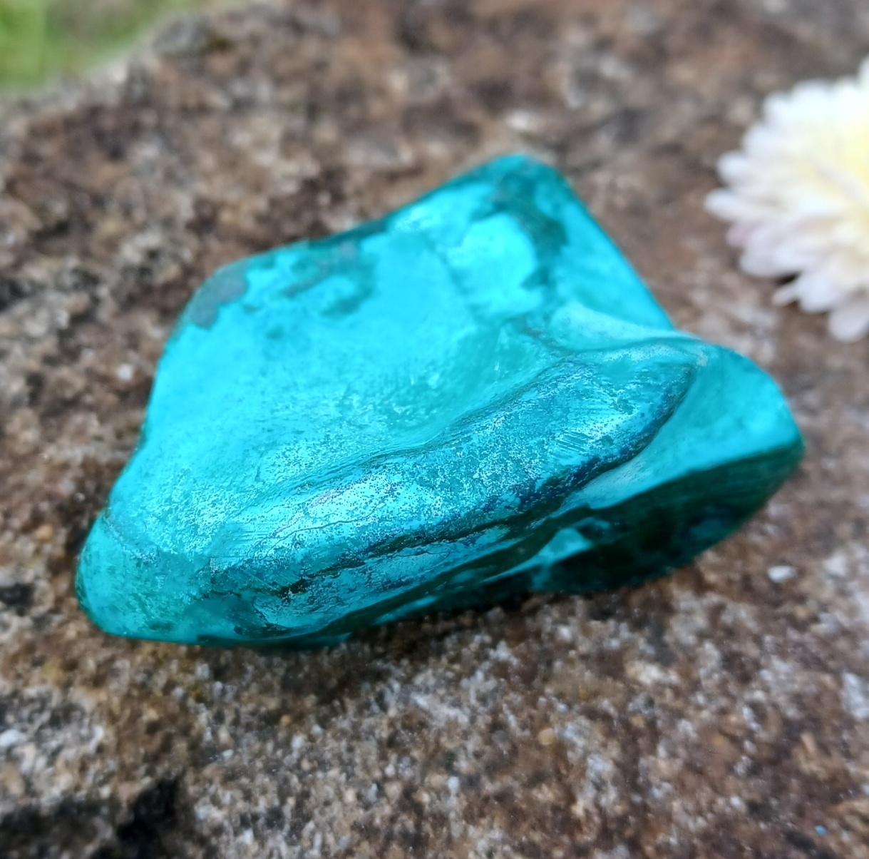 Malachit s chryzokolem 100g