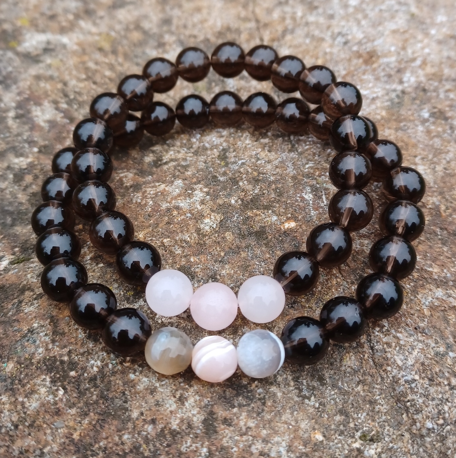 Párové náramky záhněda