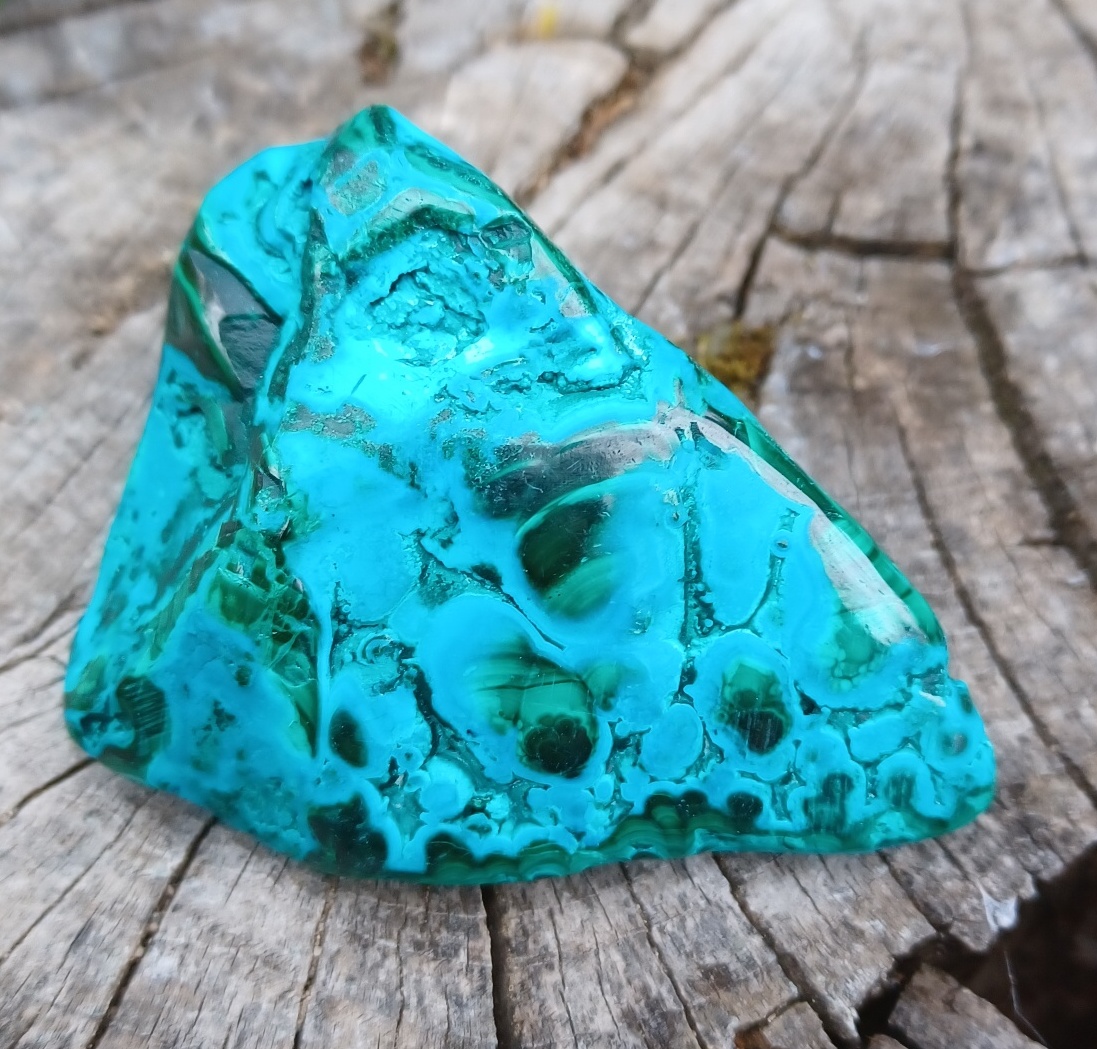 Chryzokol s malachitem 137g