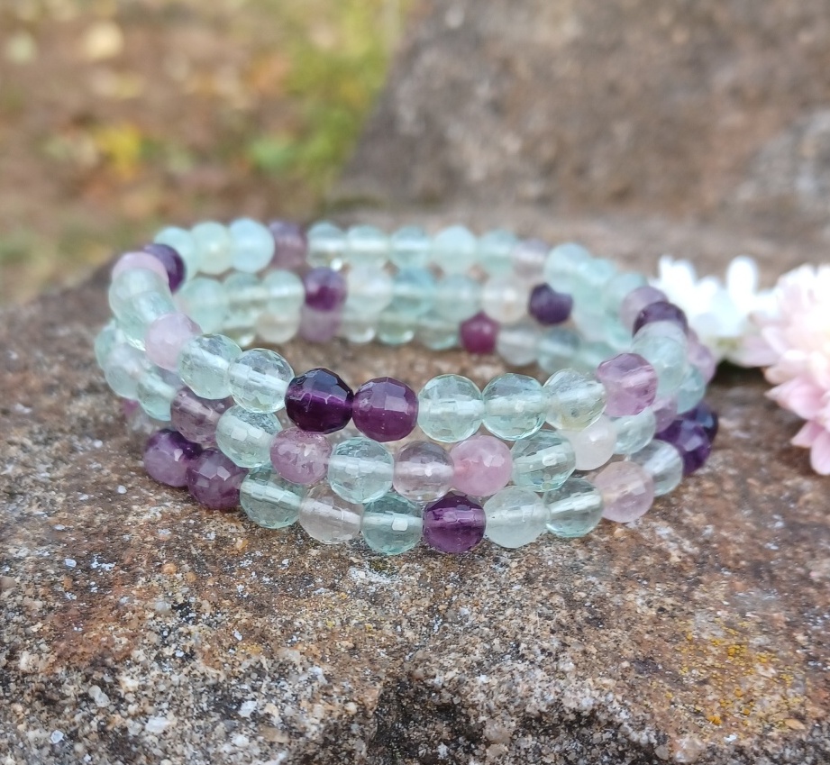 Fluorit náramek