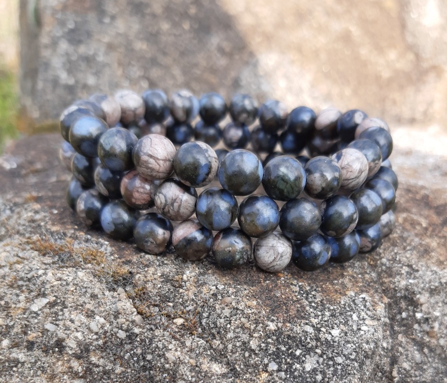 Liberit modrý náramek 20 cm