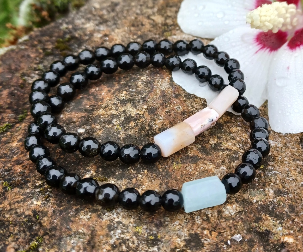 Párové náramky onyx