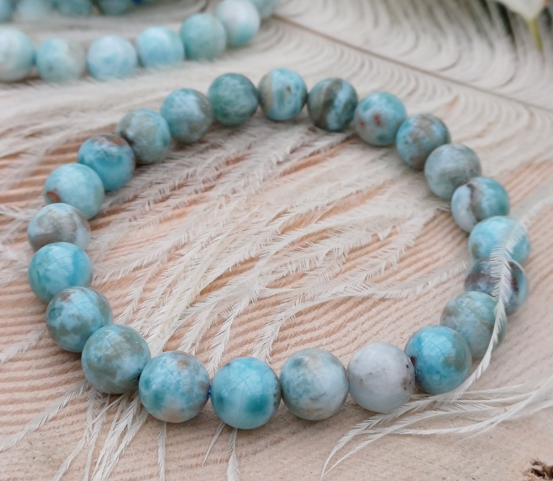 Larimar náramek