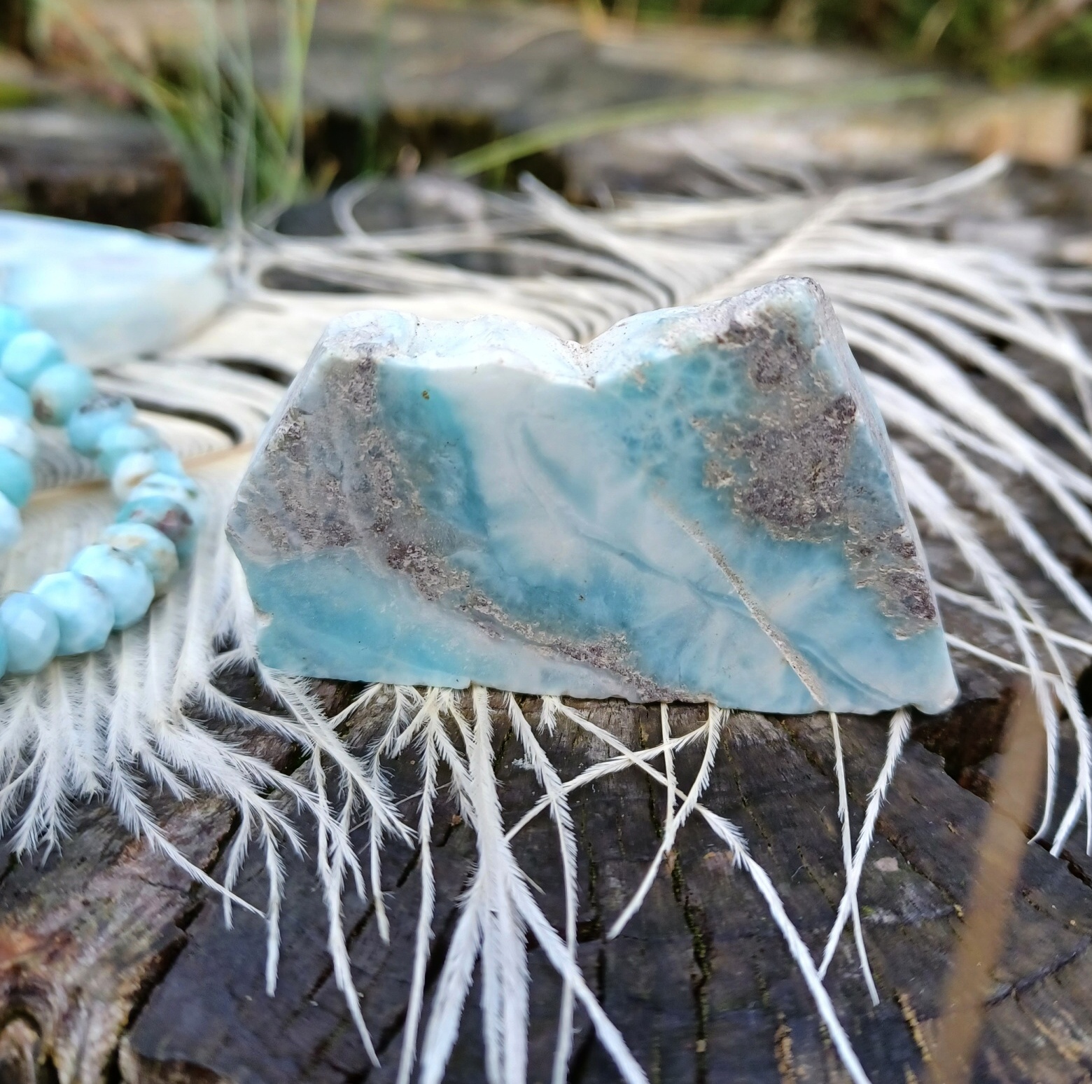 Larimar plátek 39g