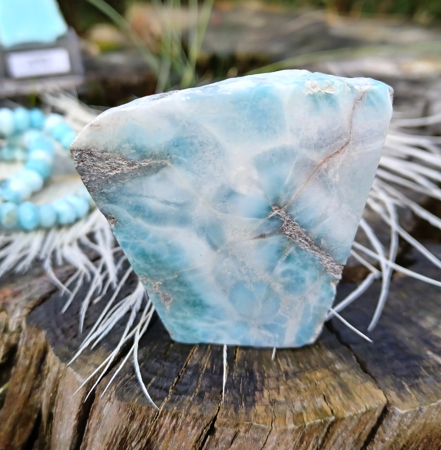 Larimar plátek 50g