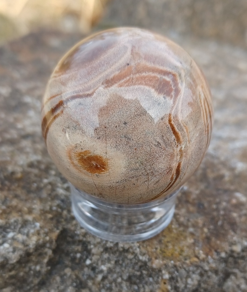 Jaspis brekciový koule 4 cm