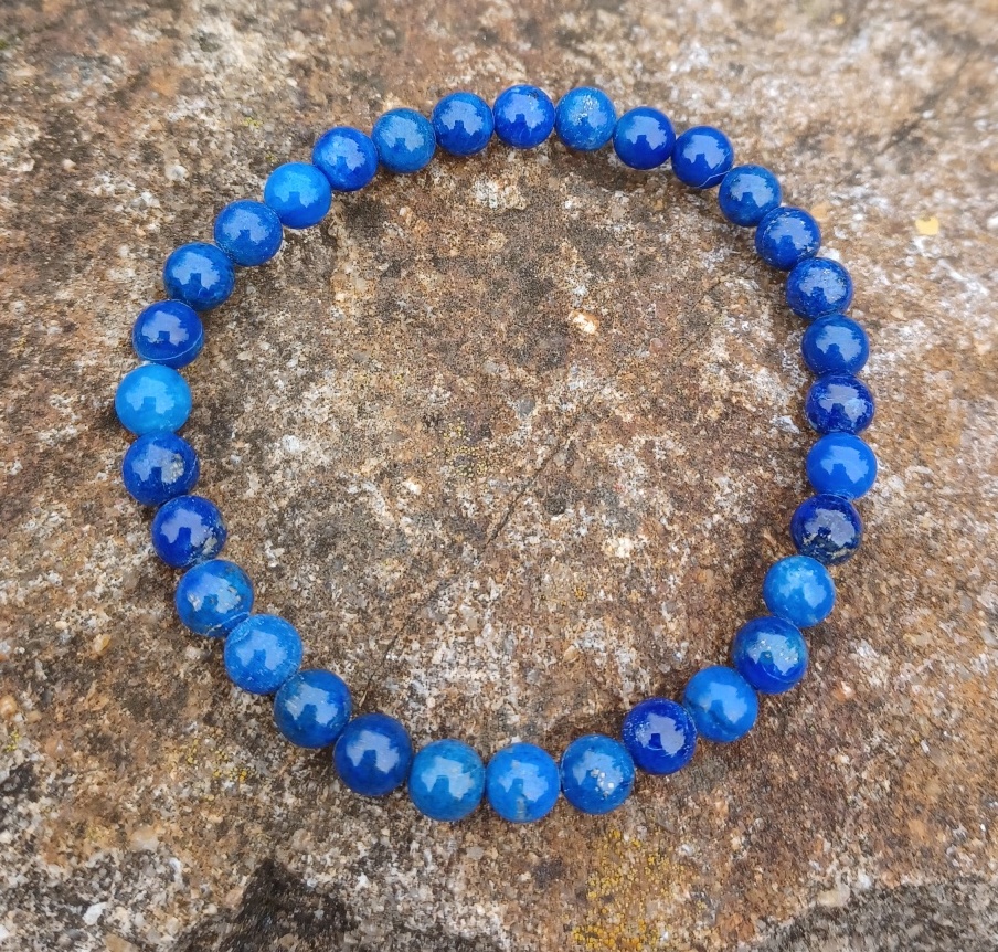 Lapis lazuli AA náramek