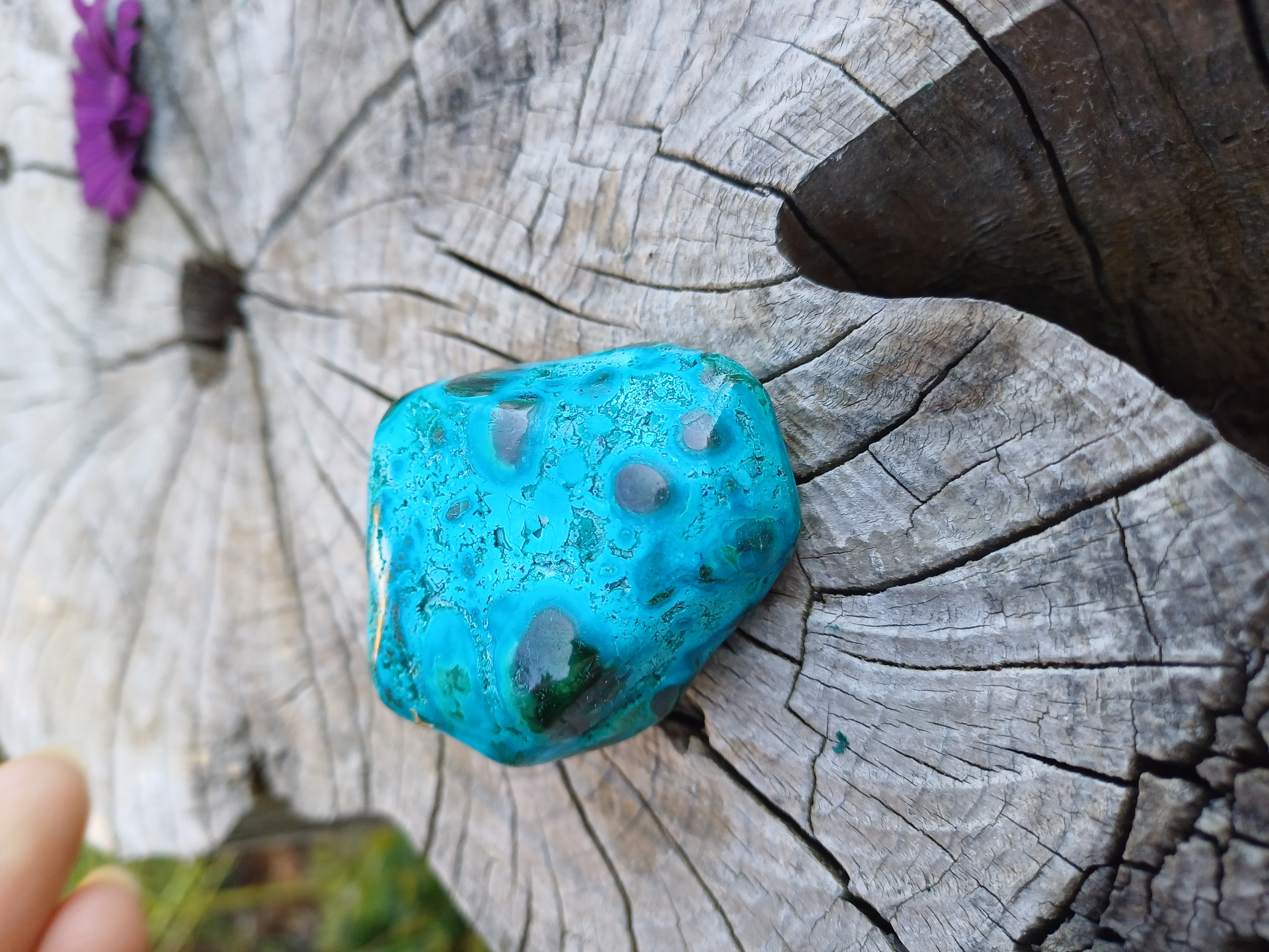 Chryzokol s malachitem 76g