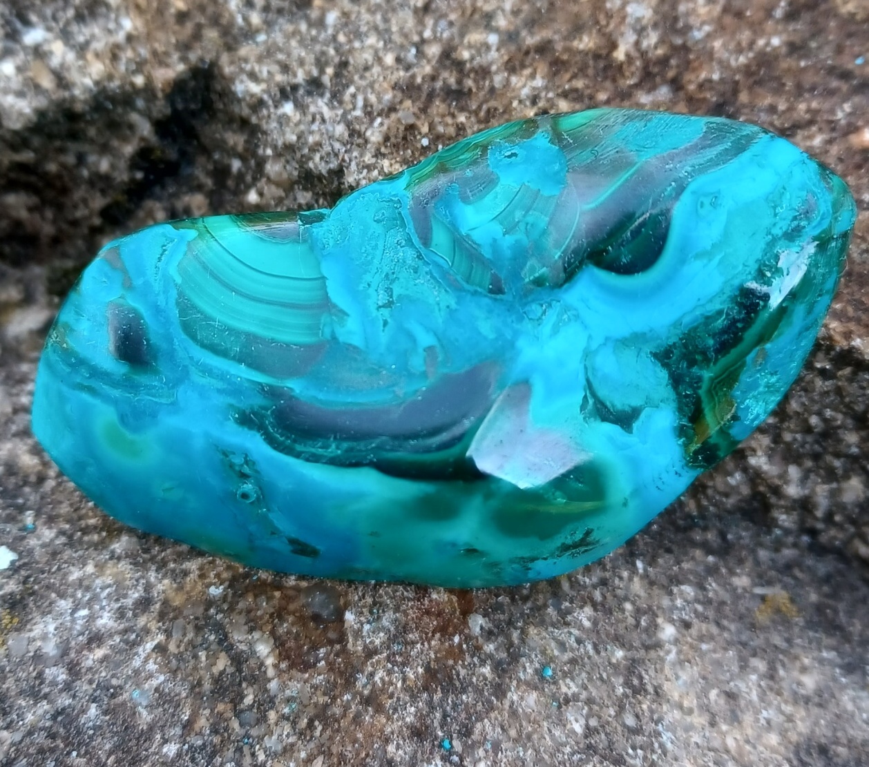 Malachit s chryzokolem 60g
