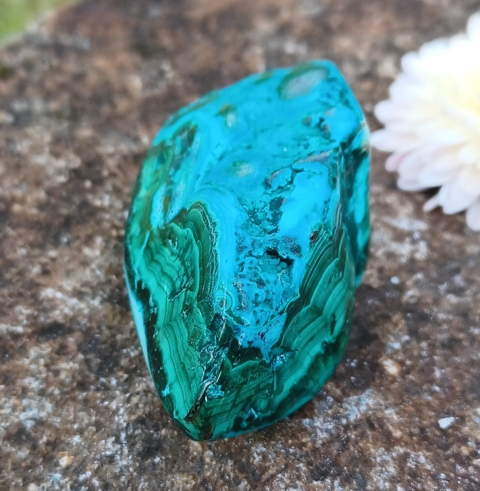 Malachit s chryzokolem 65g