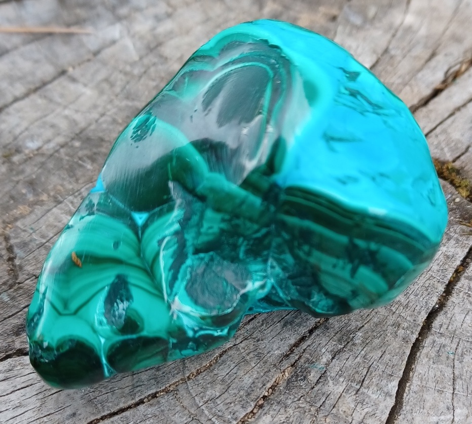 Malachit s chryzokolem 63g