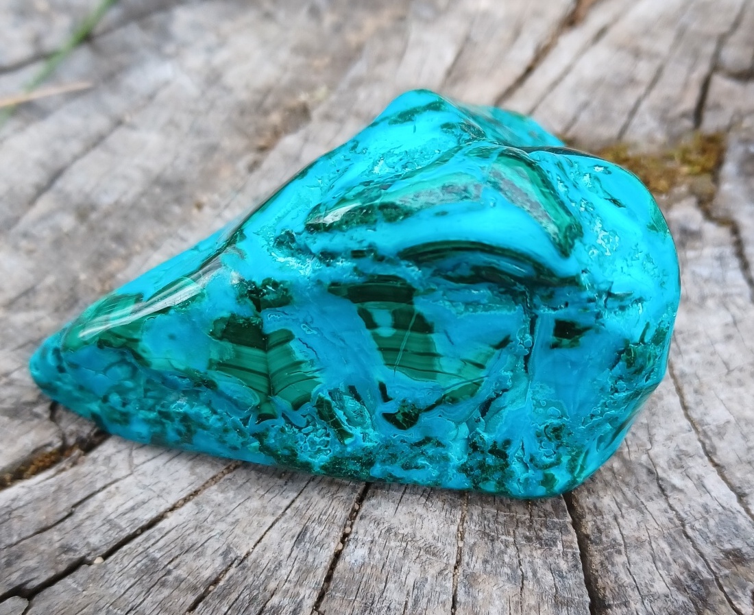 Chryzokol s malachitem 137g