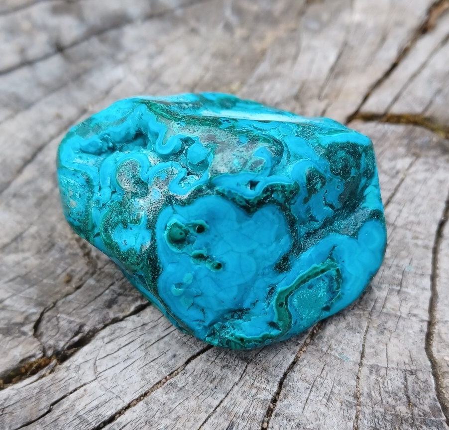 Malachit s chryzokolem 59g