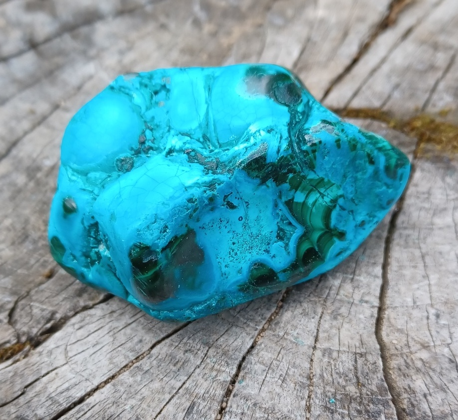 Malachit s chryzokolem 83g