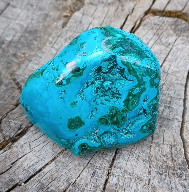 Malachit s chryzokolem 63g
