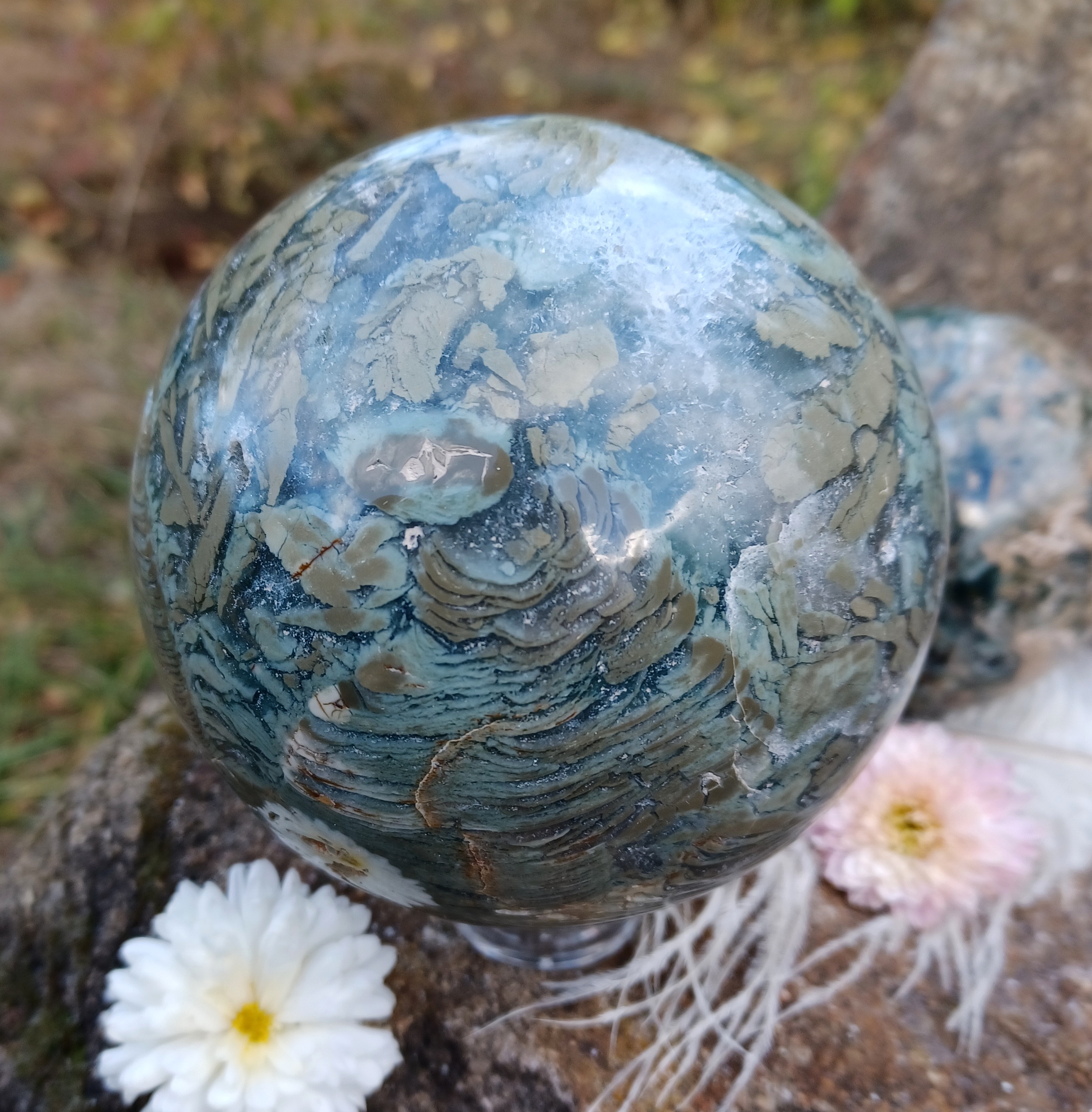 Jaspis koule 9,5 cm