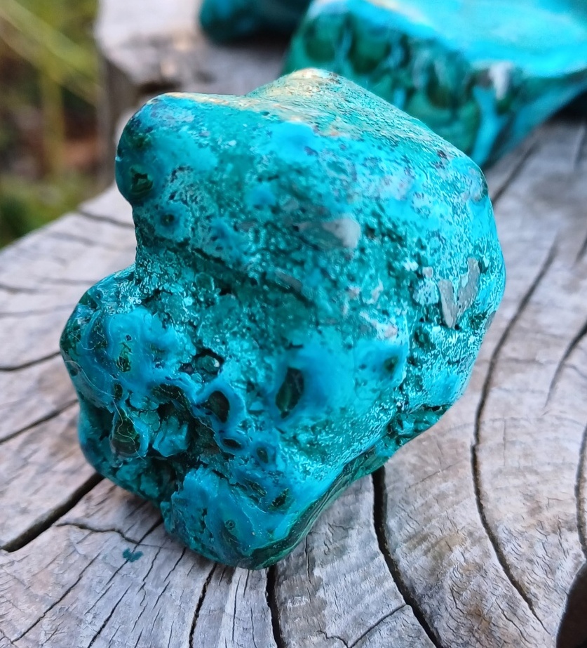 Malachit s chryzokolem 76g