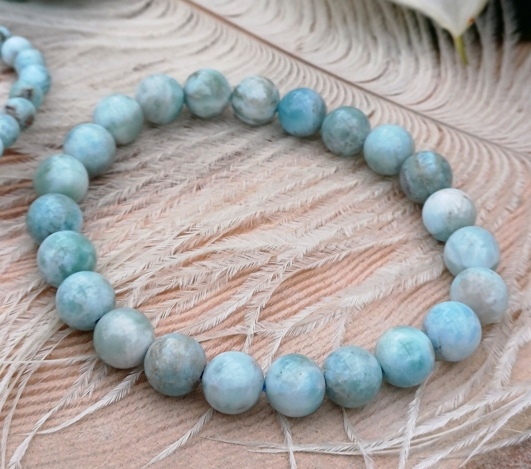 Larimar náramek