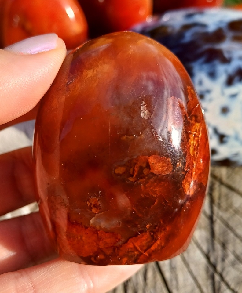 Karneol těžítko 120g