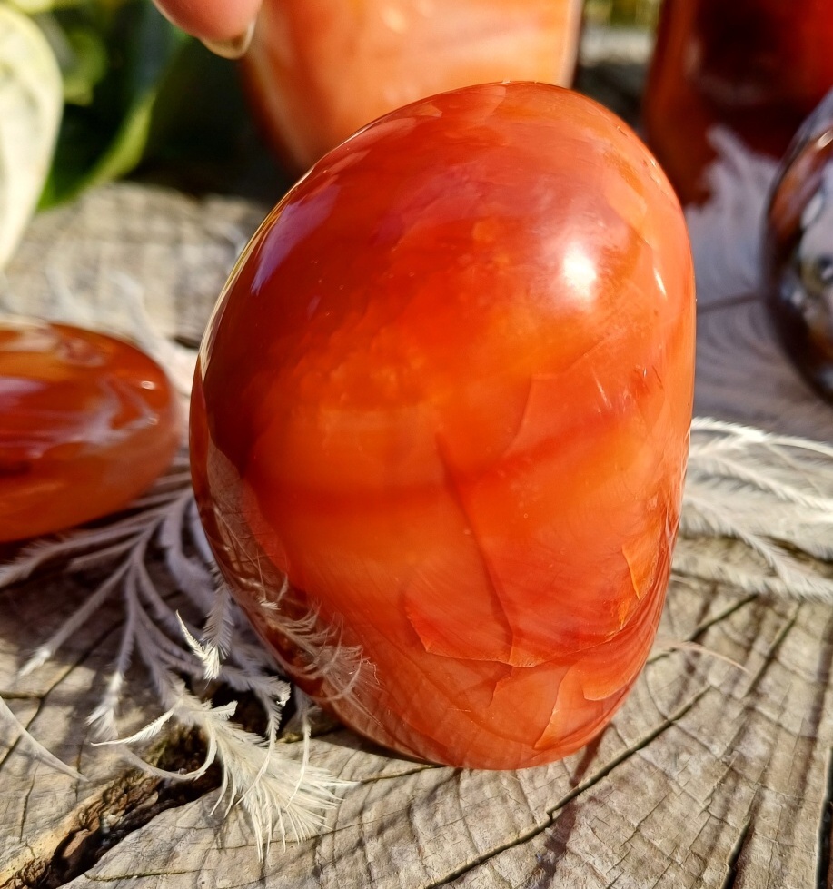 Karneol těžítko 175g