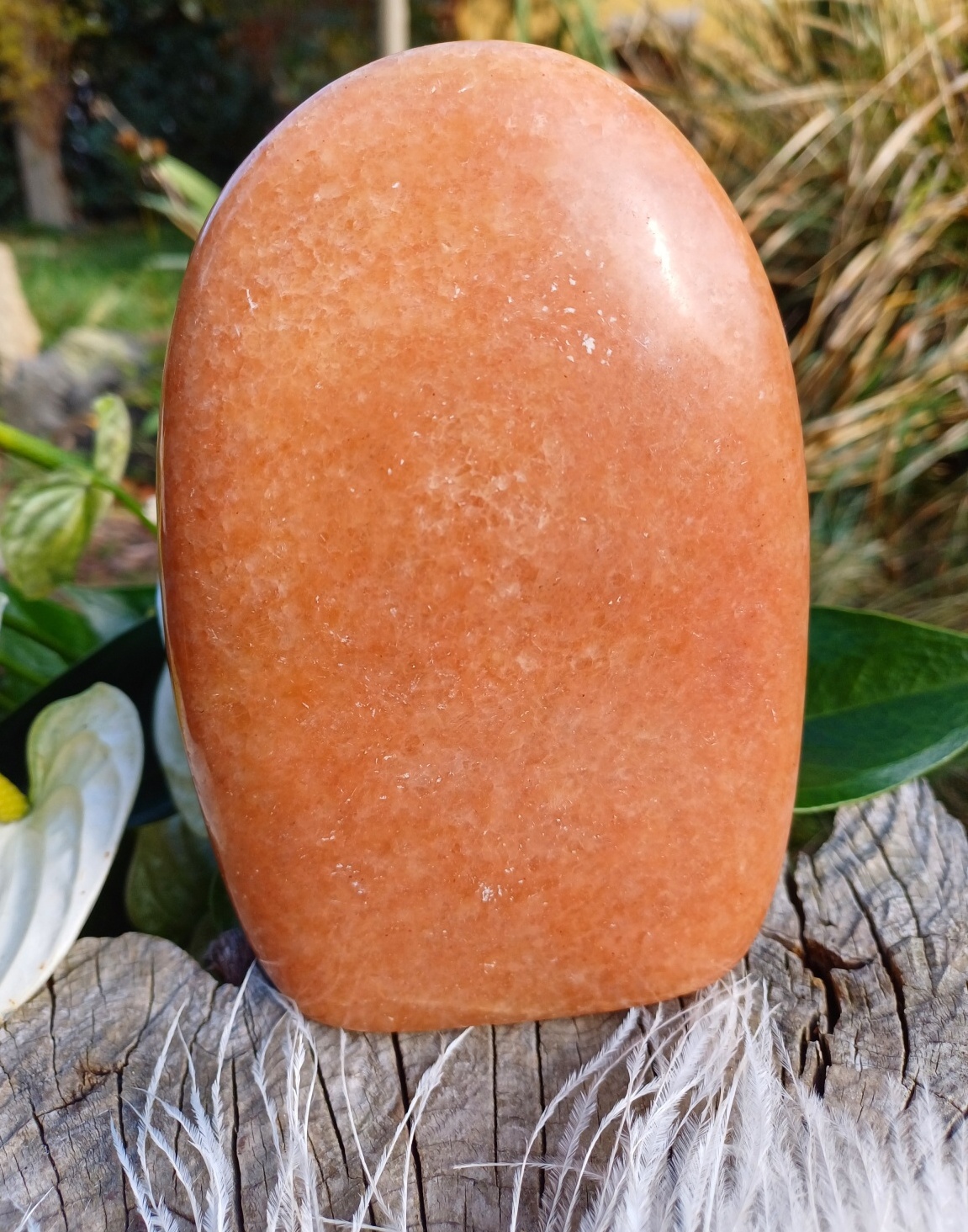 Kalcit oranžový těžítko 1140g