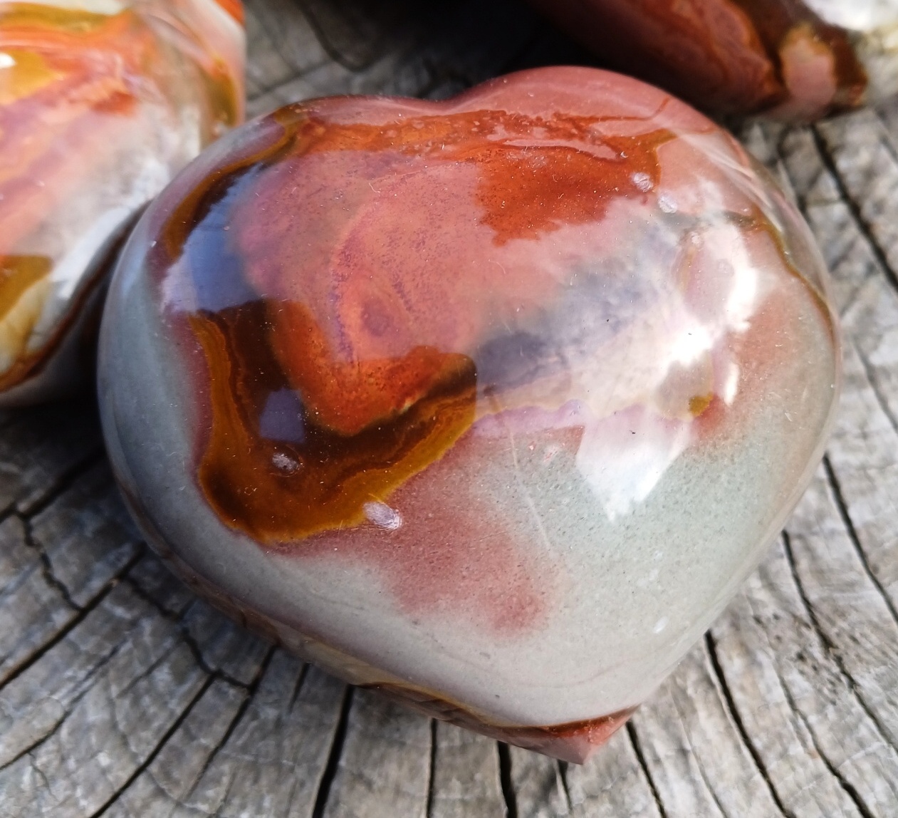 Jaspis imperial srdce 315g