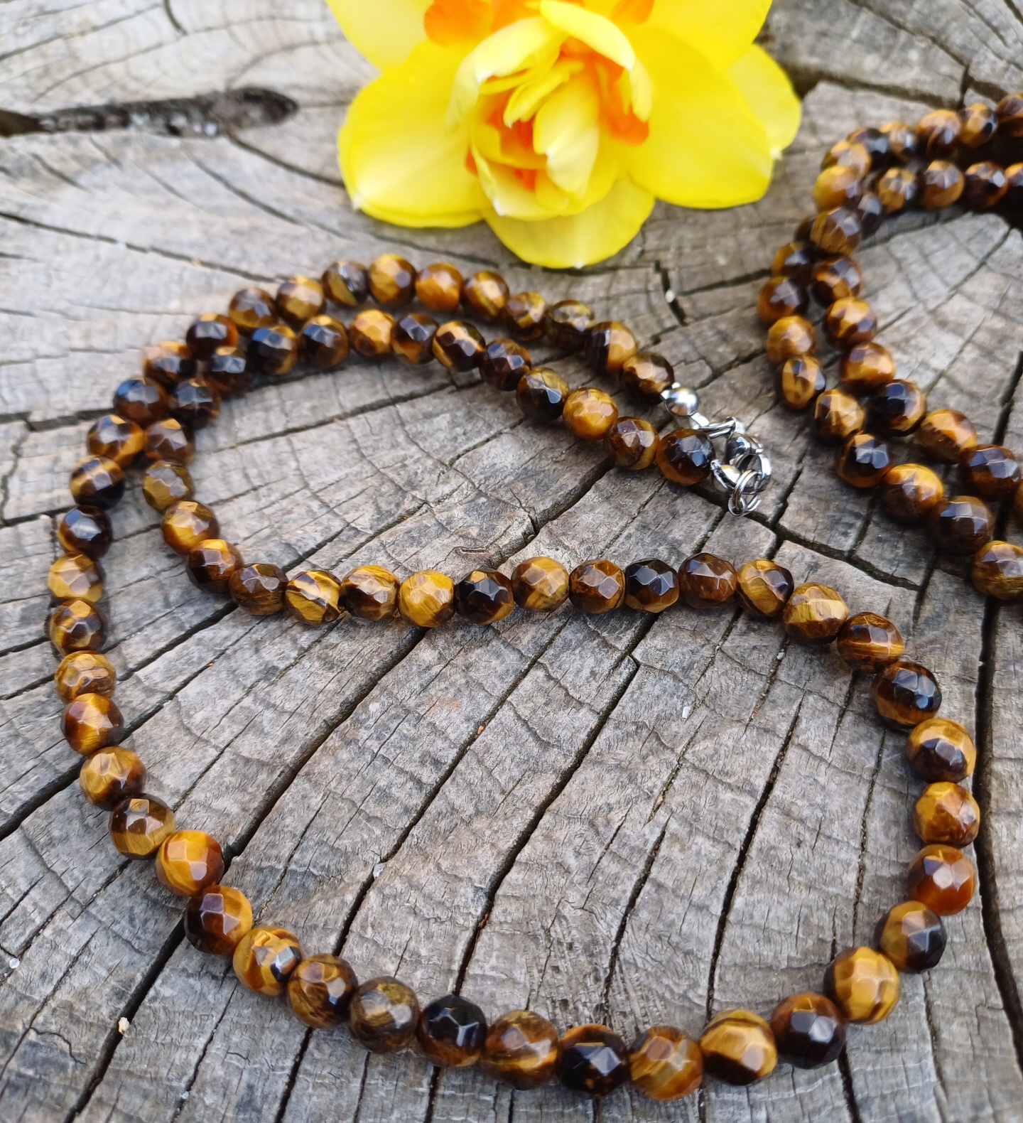 Tygří oko náhrdelník