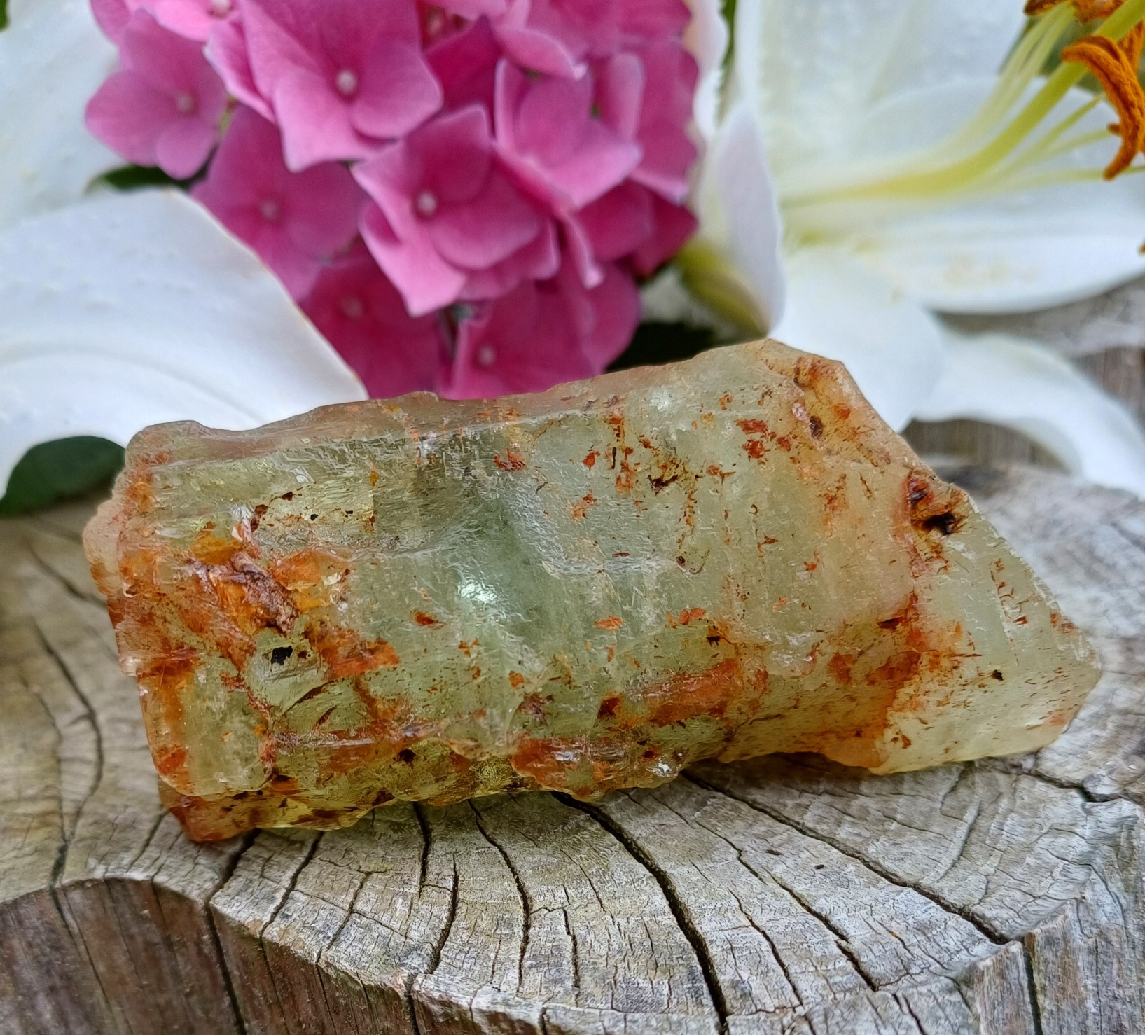Beryl zlatý heliodor 100g Madagaskar