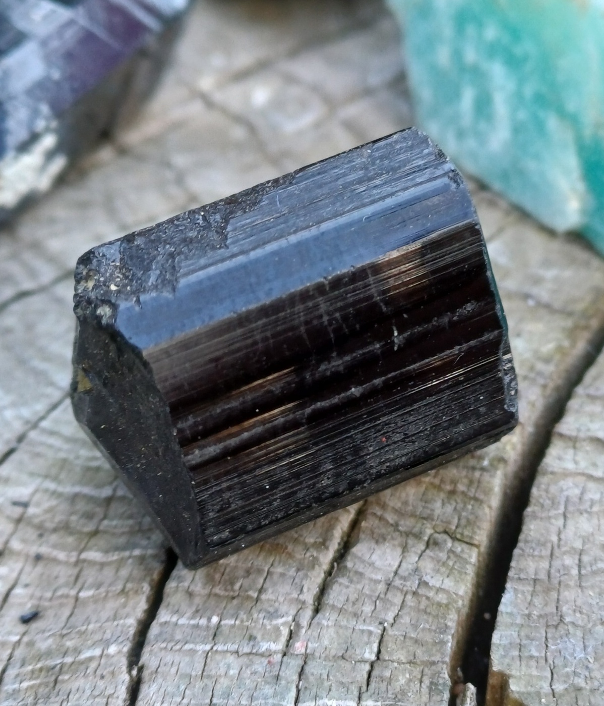 Turmalín skoryl Madagaskar 10g