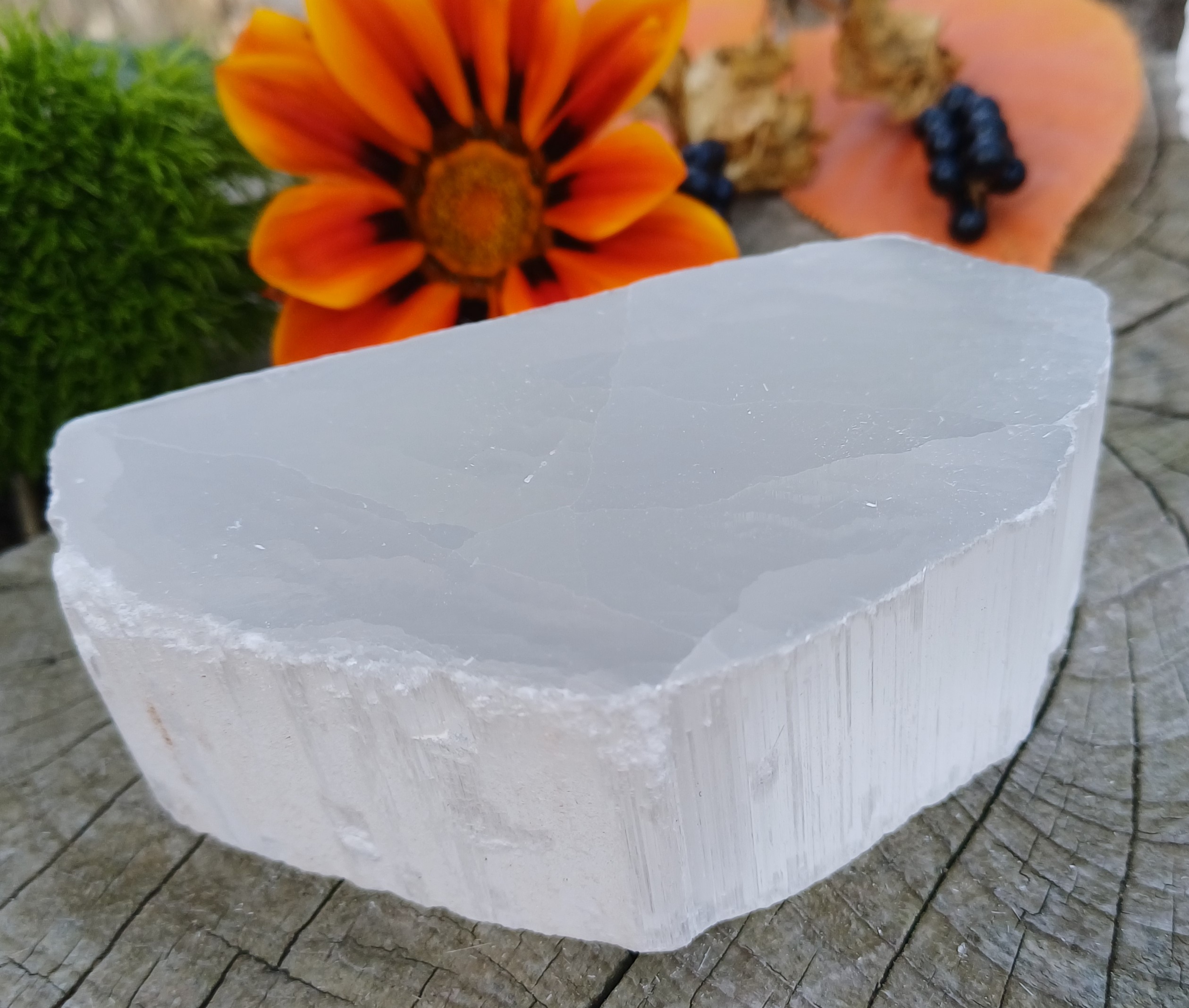 Selenit bloček TV stone 265g