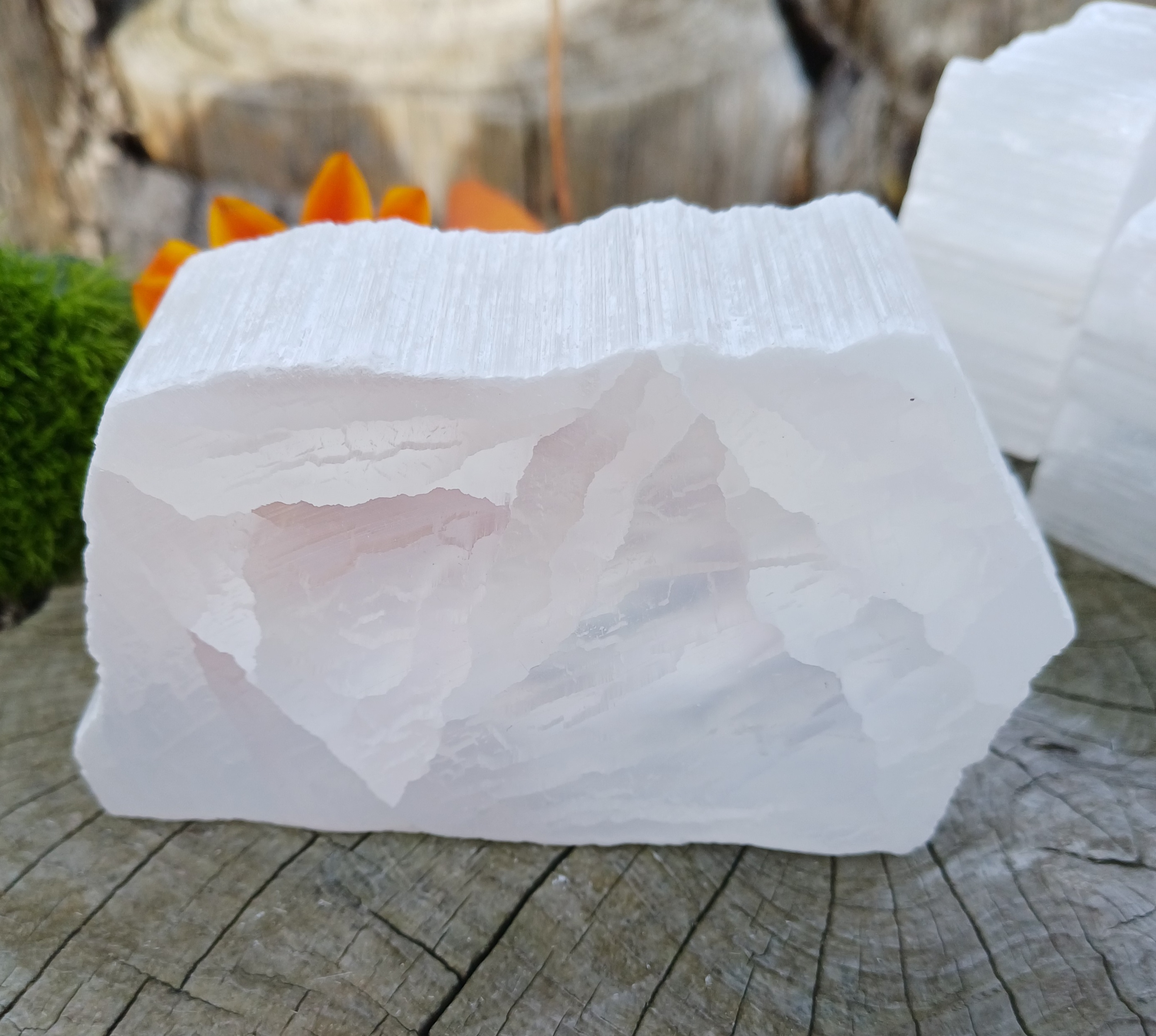 Selenit bloček TV stone 420g