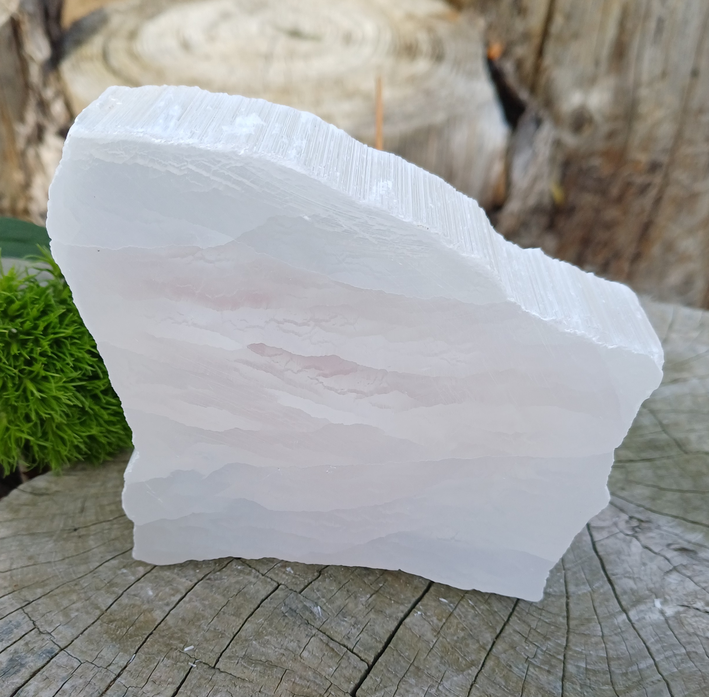 Selenit bloček TV stone 525g