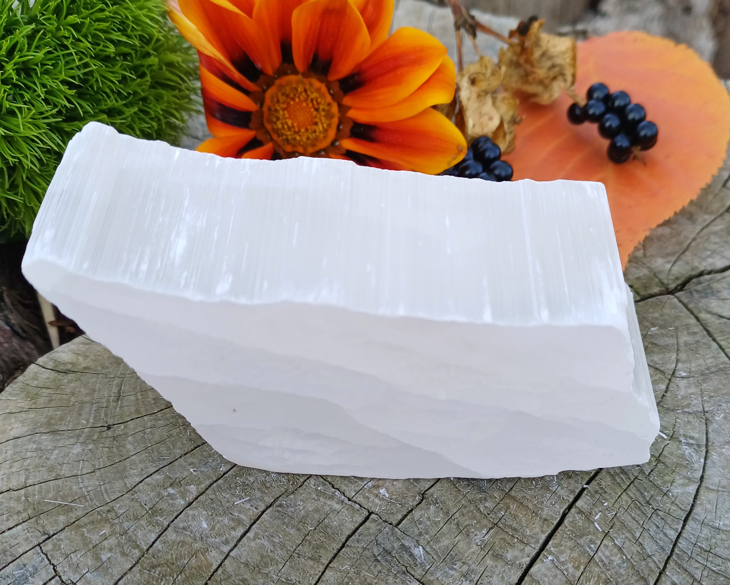 Selenit bloček TV stone 215g