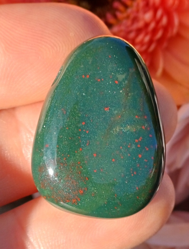 Heliotrop vrtaný valounek