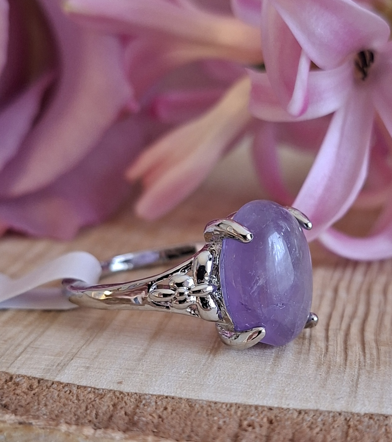 Ametyst prsten vel.20