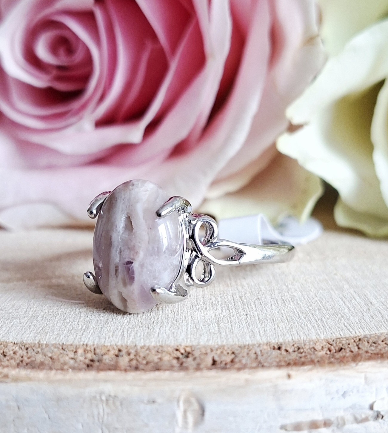 Ametyst prsten vel.19