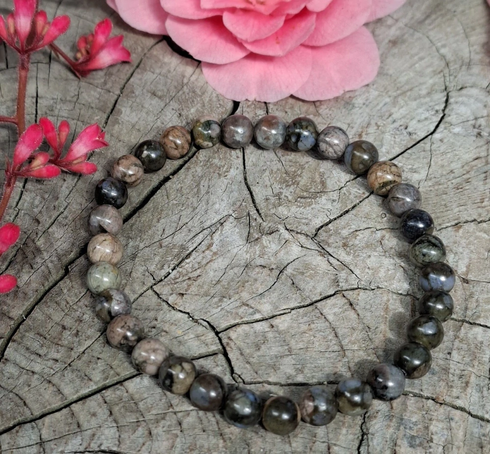 Liberit modrý náramek pánský