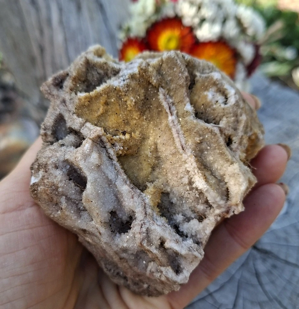 Mřížkový křemen Sklené Teplice 300g