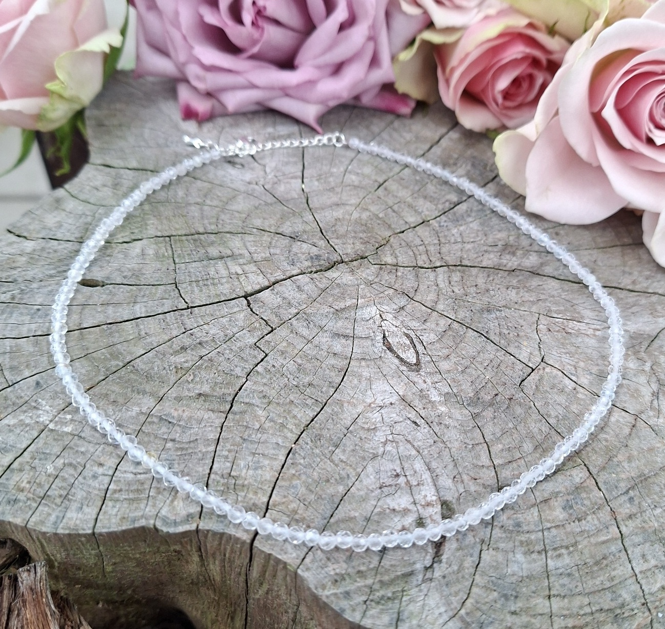 Topaz jemný náhrdelník