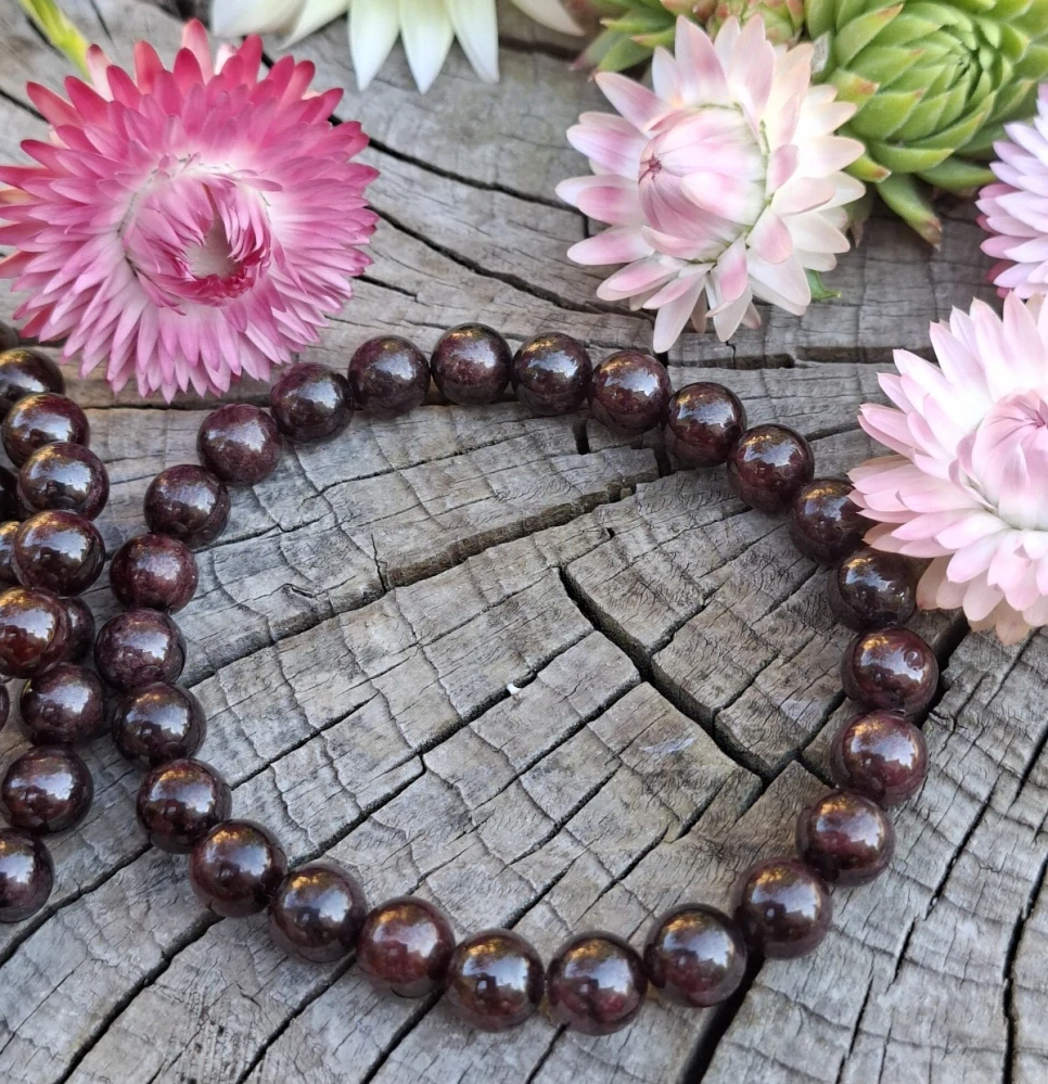 Granát náramek pro muže