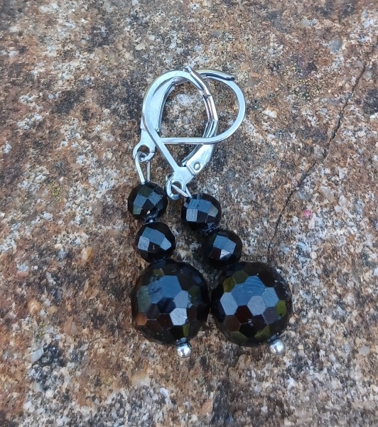 Spinel náušnice