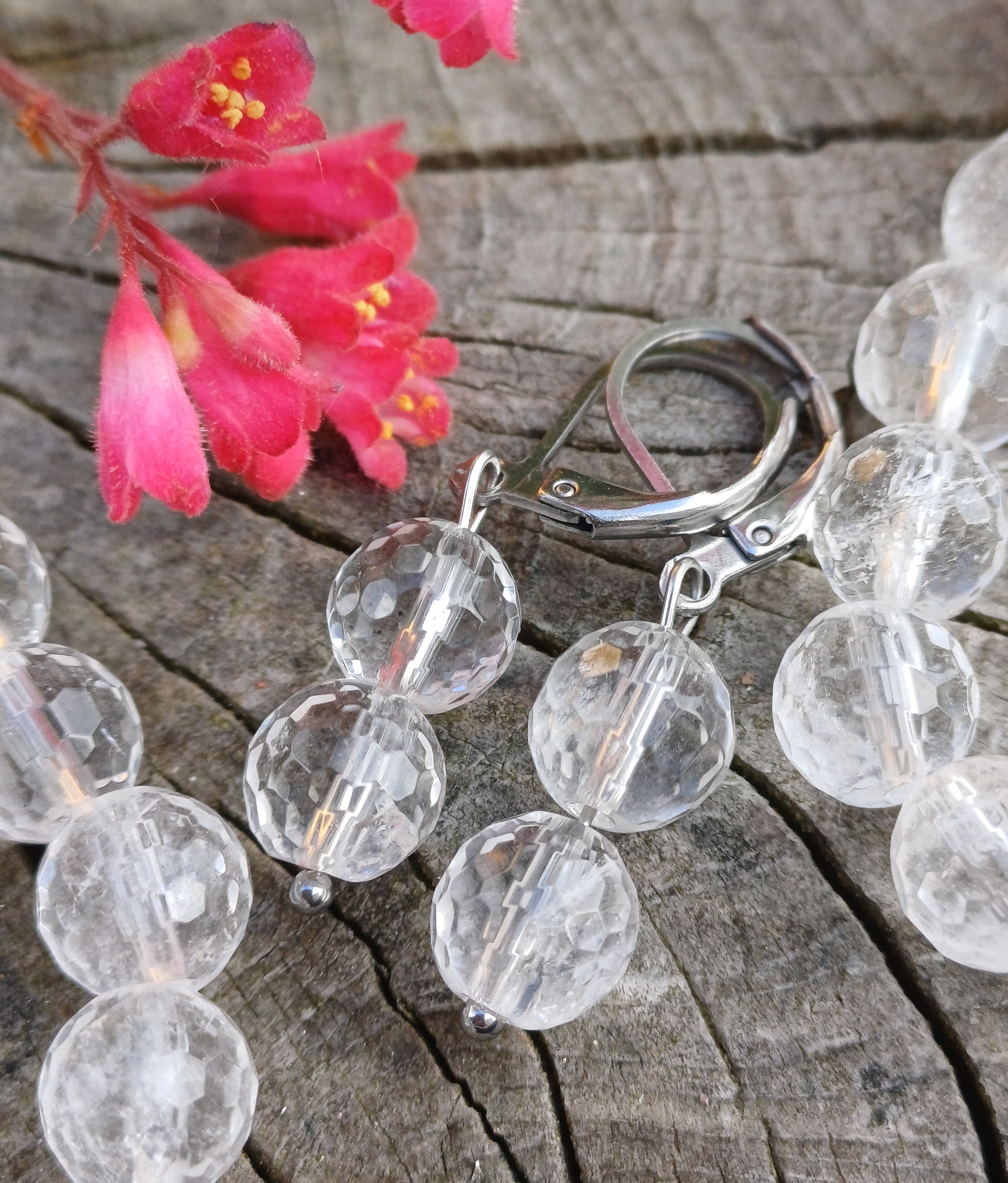 Křišťál náušnice