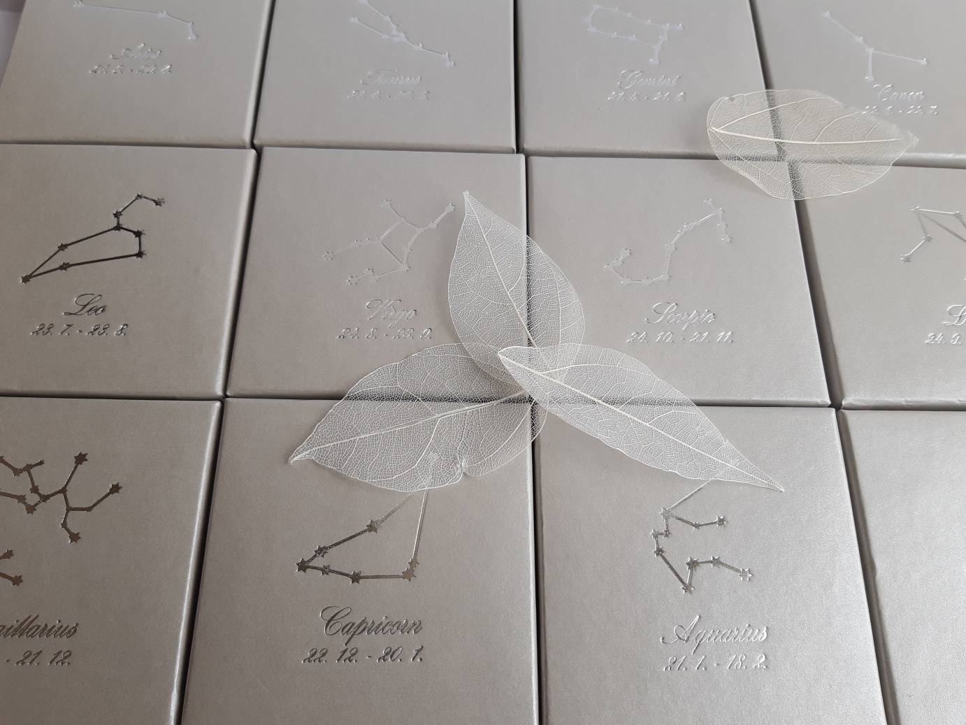 Krabička Znamení zvěrokruhu