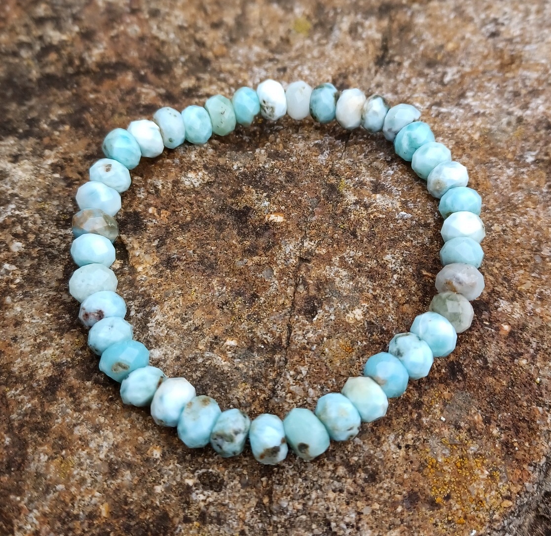 Larimar náramek