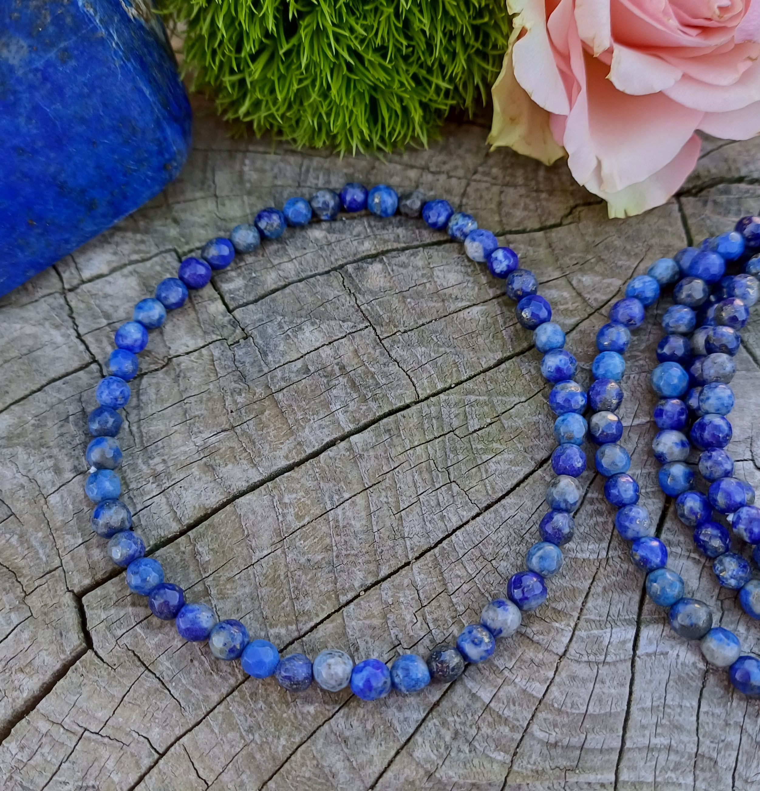 Lapis lazuli náramek