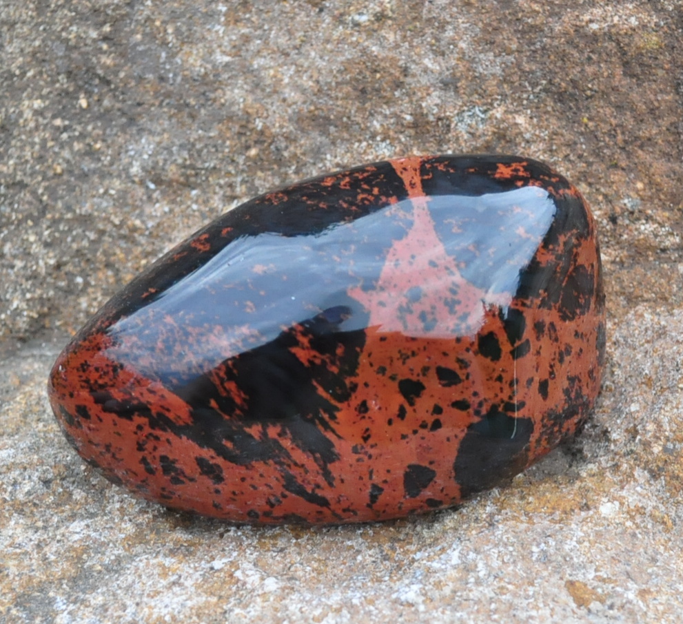 Obsidián mahagonový jumbo 436g
