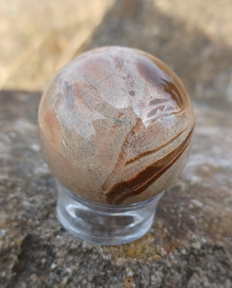 Jaspis brekciový koule 4 cm