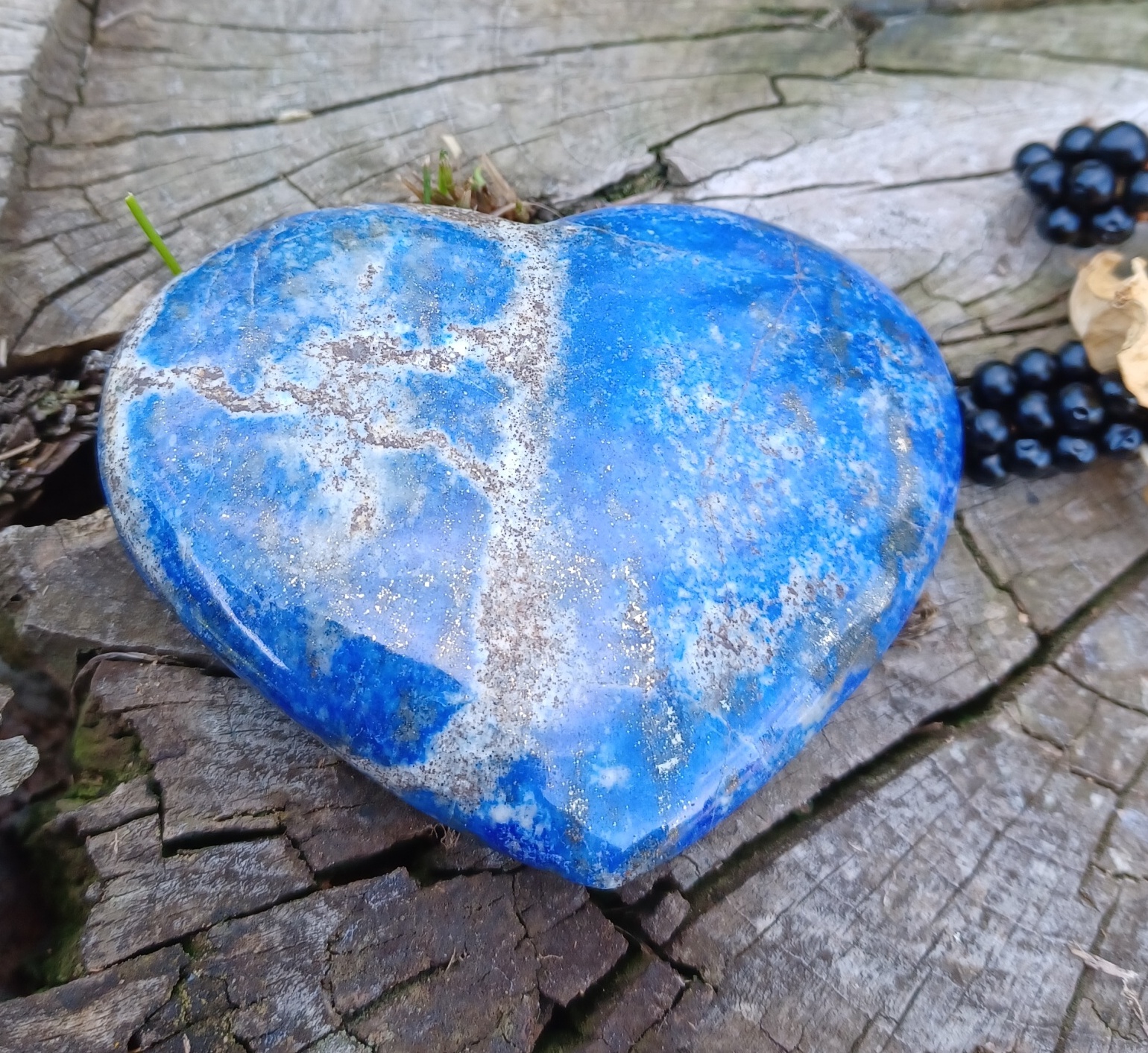 Lapis lazuli srdce 159g
