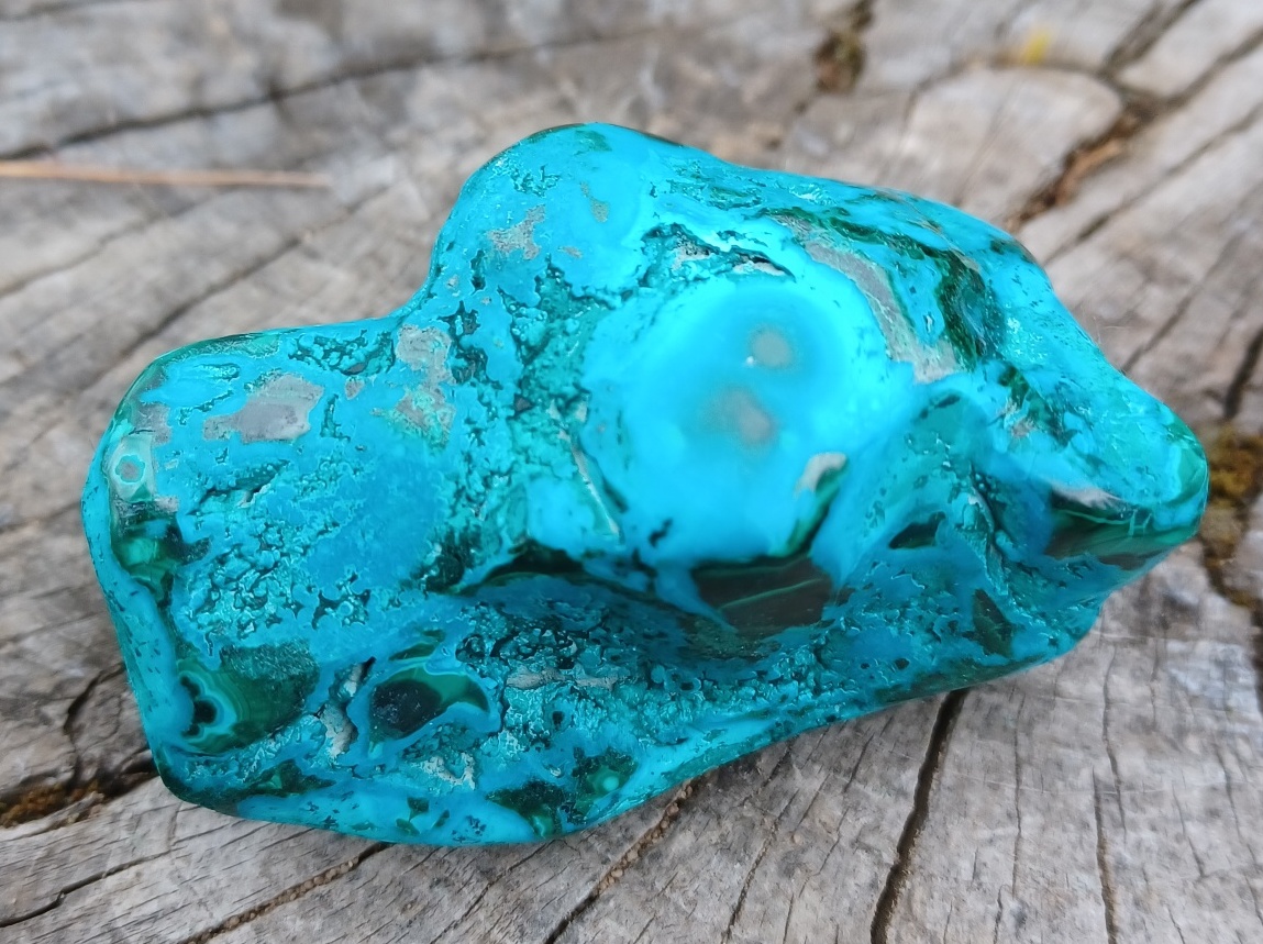 Malachit s chryzokolem 132g