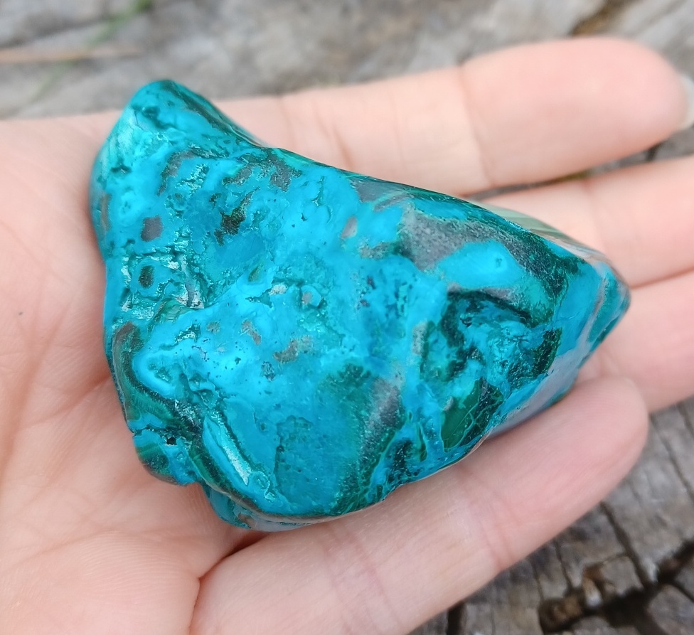 Malachit s chryzokolem 110g